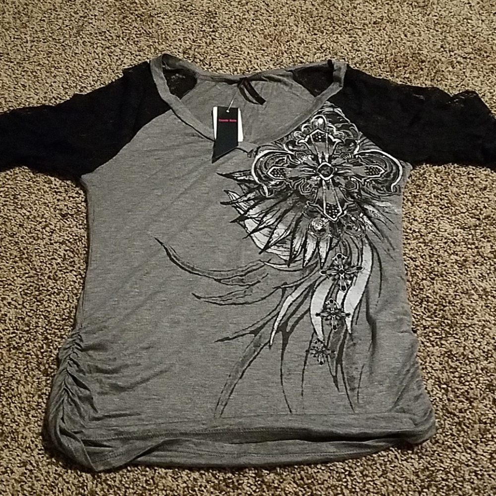 3/4 women's dress shirt